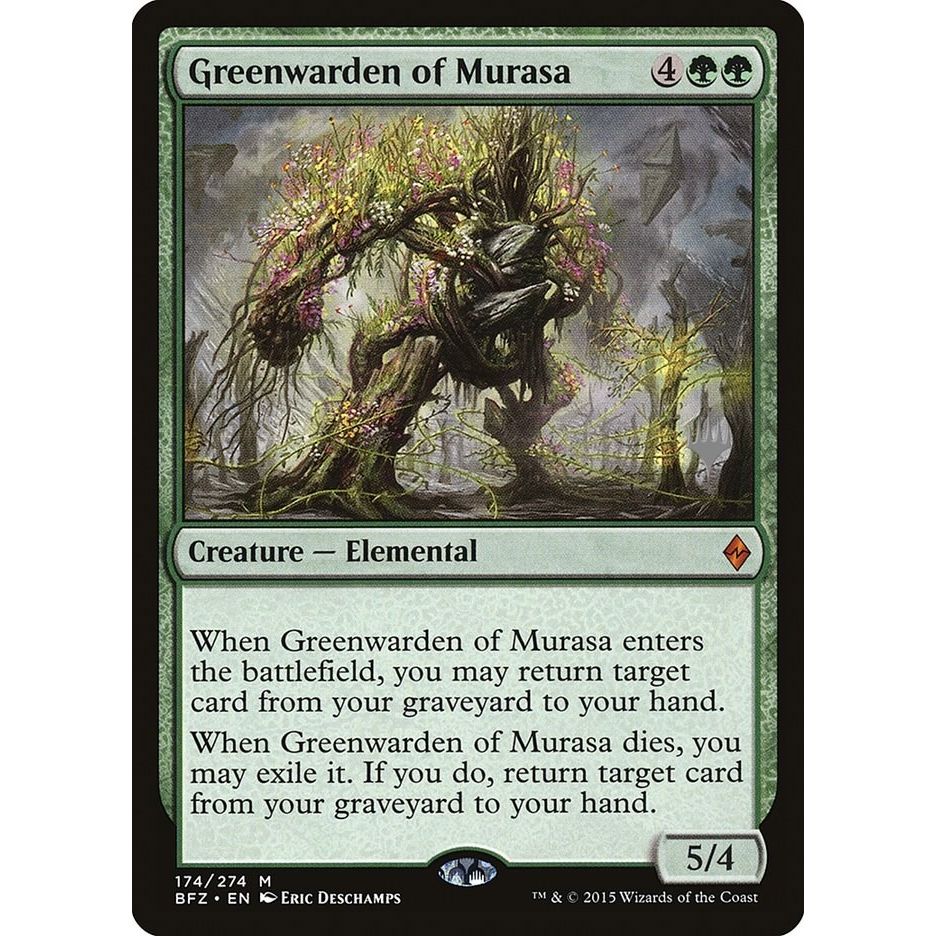 Image for Greenwarden of Murasa (174) (PPIKO) - Magic: The Gathering