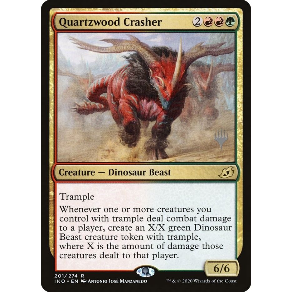 Image for Quartzwood Crasher (201) (PPIKO) - Magic: The Gathering