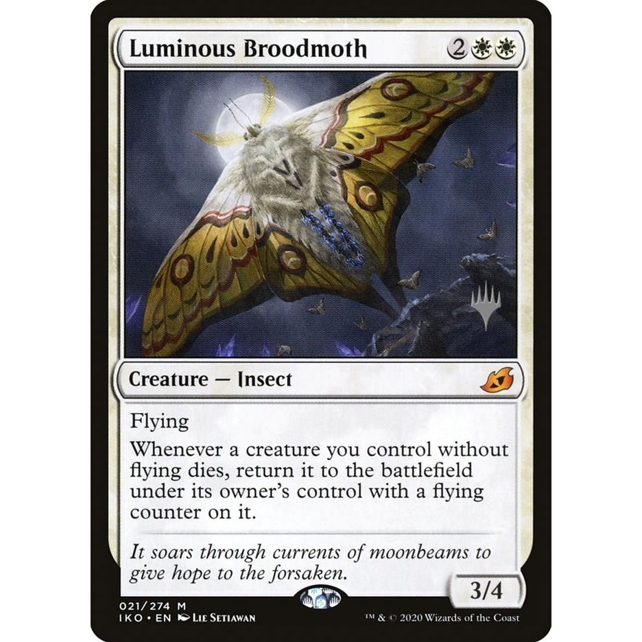 Image for Luminous Broodmoth (21) (PPIKO) - Magic: The Gathering