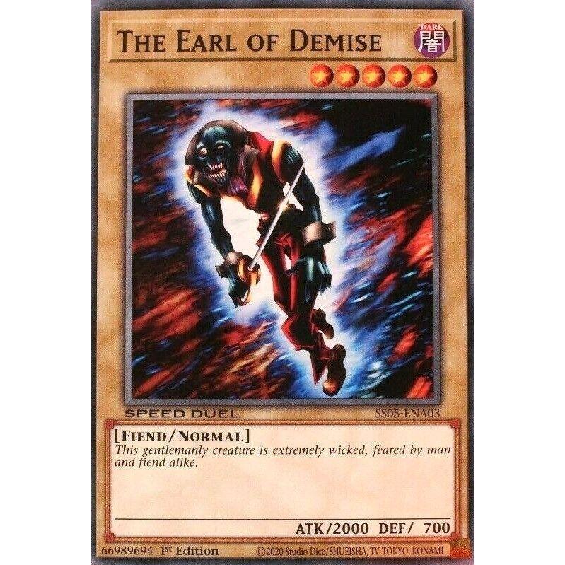 Image for The Earl of Demise (SS05-ENA03) (SS05) - YuGiOh
