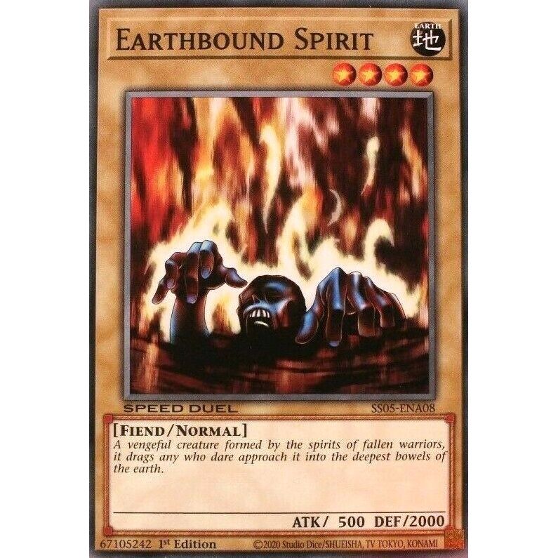Image for Earthbound Spirit (SS05-ENA08) (SS05) - YuGiOh