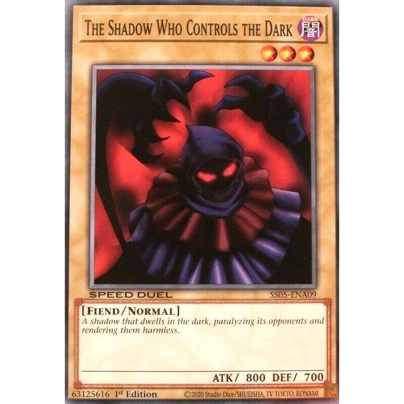 Image for The Shadow Who Controls the Dark (SS05-ENA09) (SS05) - YuGiOh