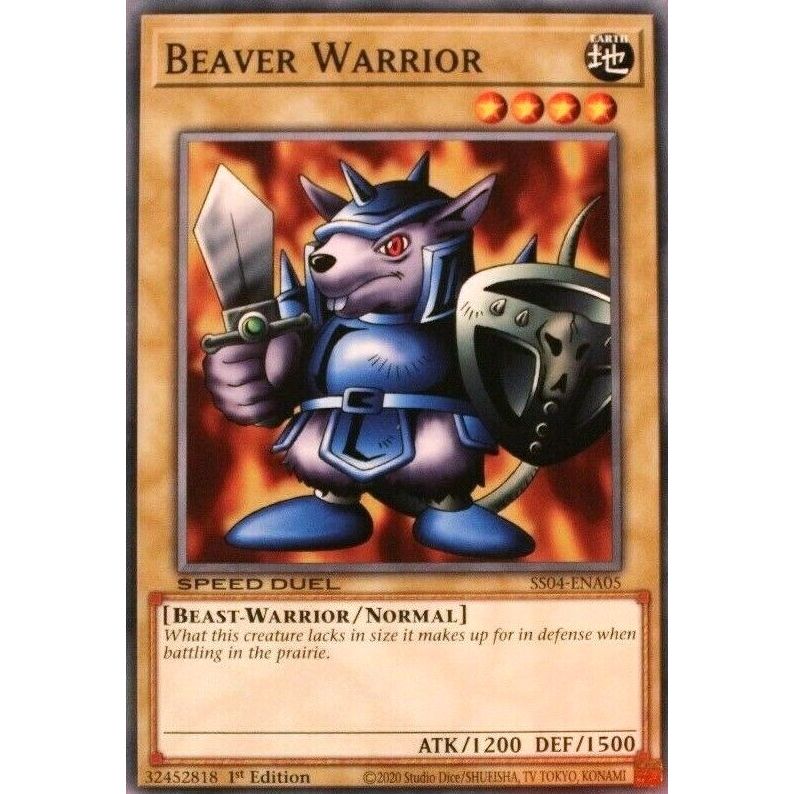 Image for Beaver Warrior (SS04-ENA05) (SS04) - YuGiOh