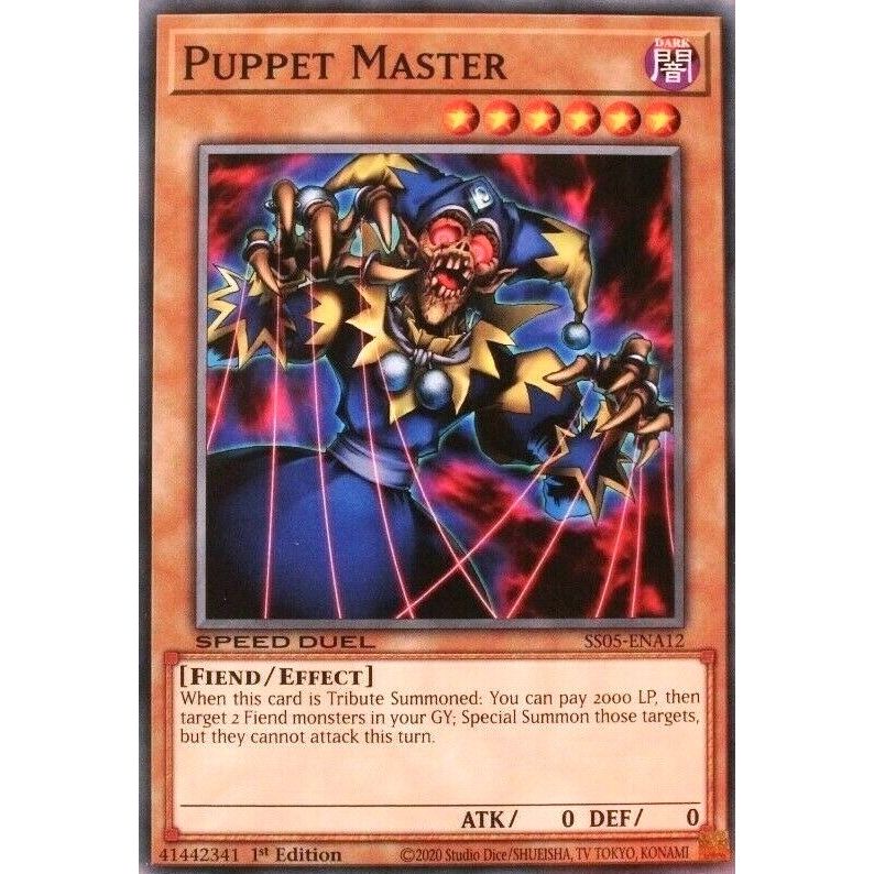 Image for Puppet Master (SS05-ENA12) (SS05) - YuGiOh