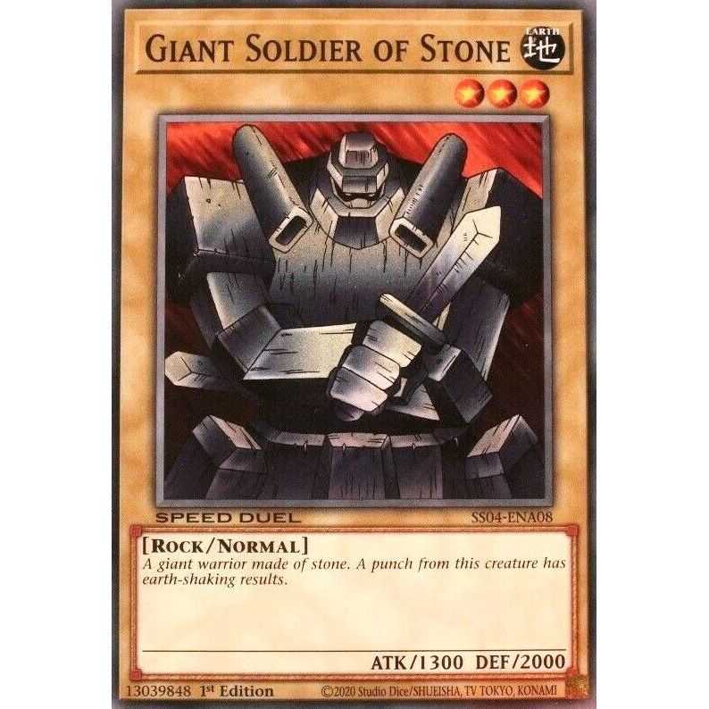 Image for Giant Soldier of Stone (SS04-ENA08) (SS04) - YuGiOh