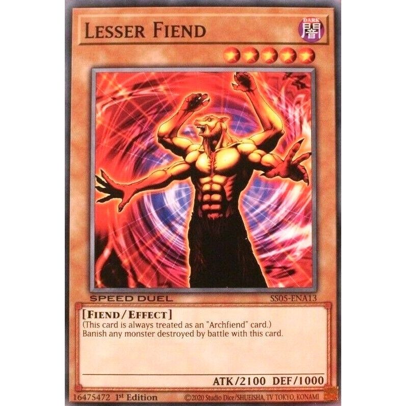 Image for Lesser Fiend (SS05-ENA13) (SS05) - YuGiOh