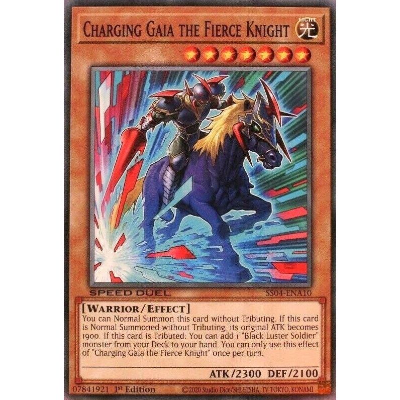 Image for Charging Gaia the Fierce Knight (SS04-ENA10) (SS04) - YuGiOh