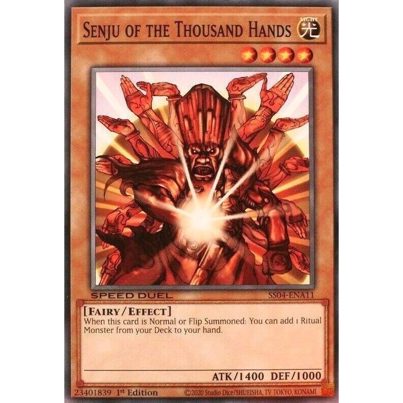 Image for Senju of the Thousand Hands (SS04-ENA11) (SS04) - YuGiOh