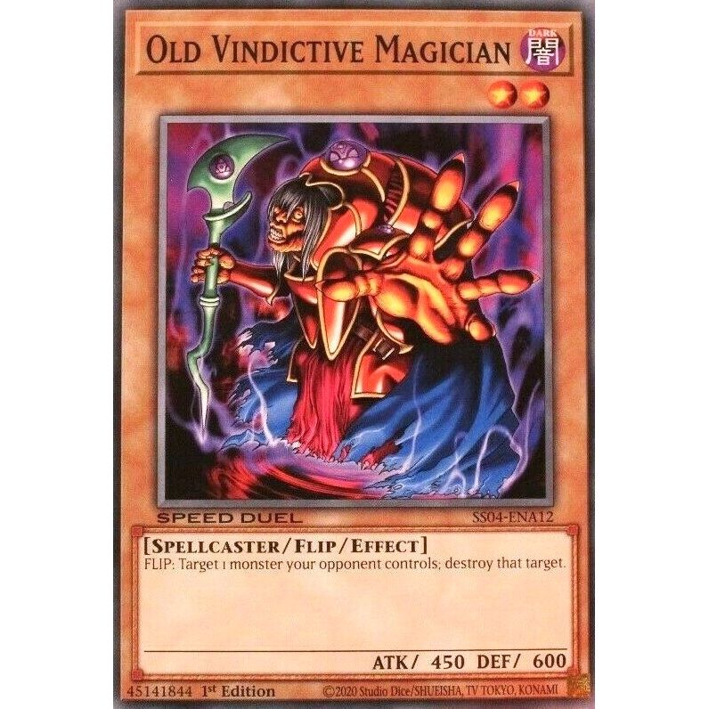 Image for Old Vindictive Magician (SS04-ENA12) (SS04) - YuGiOh
