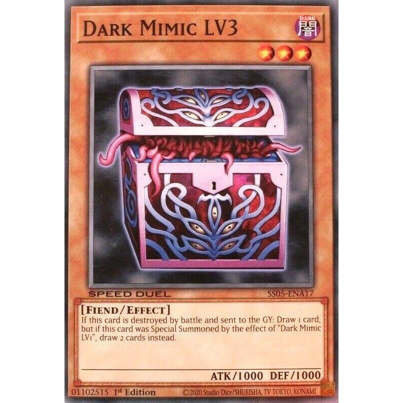 Image for Dark Mimic LV3 (SS05-ENA17) (SS05) - YuGiOh
