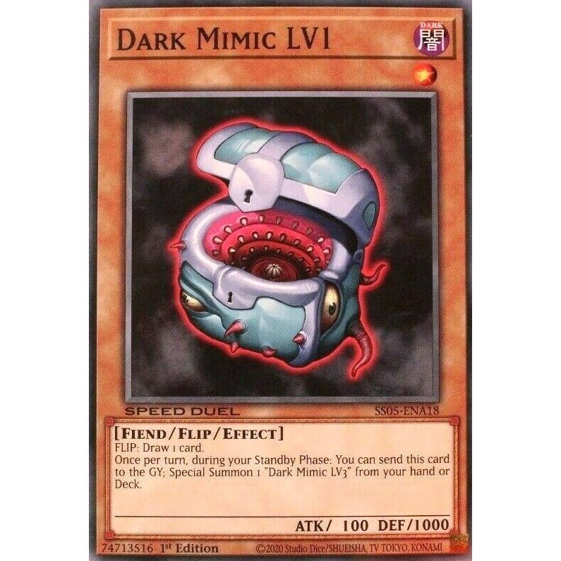 Image for Dark Mimic LV1 (SS05-ENA18) (SS05) - YuGiOh