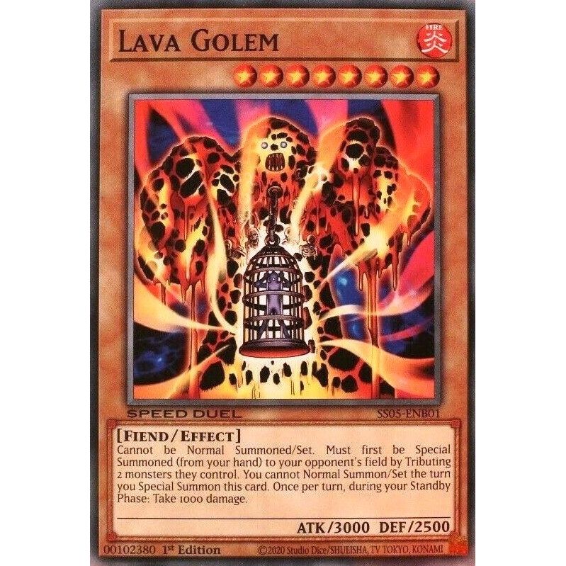 Image for Lava Golem (SS05-ENB01) (SS05) - YuGiOh
