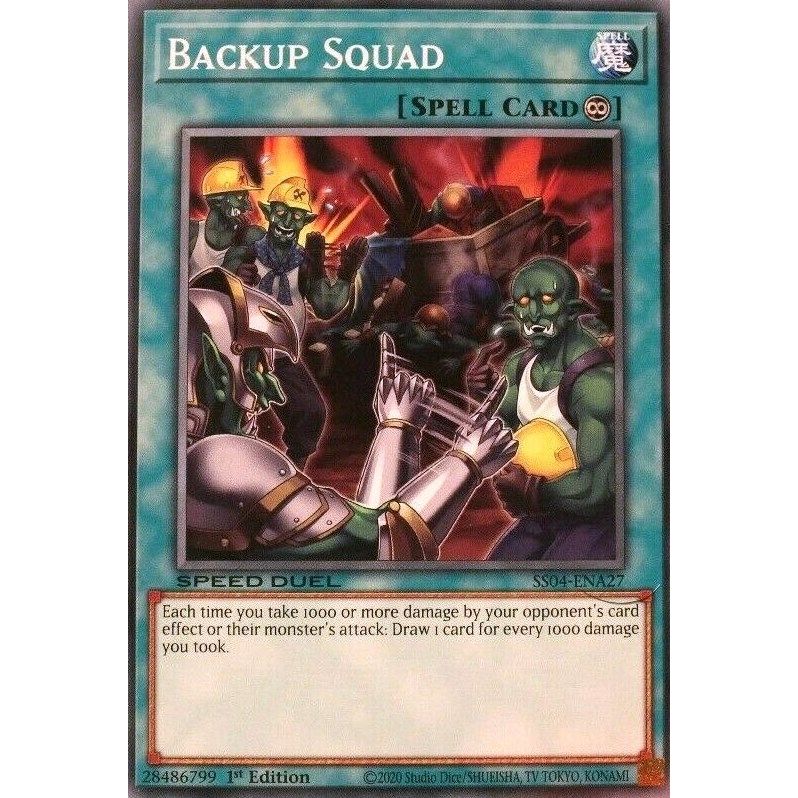 Image for Backup Squad (SS04-ENA27) (SS04) - YuGiOh