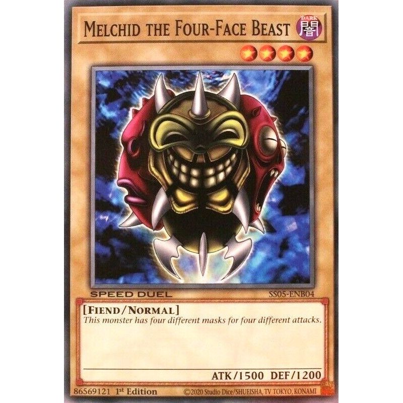 Image for Melchid the Four-Face Beast (SS05-ENB04) (SS05) - YuGiOh