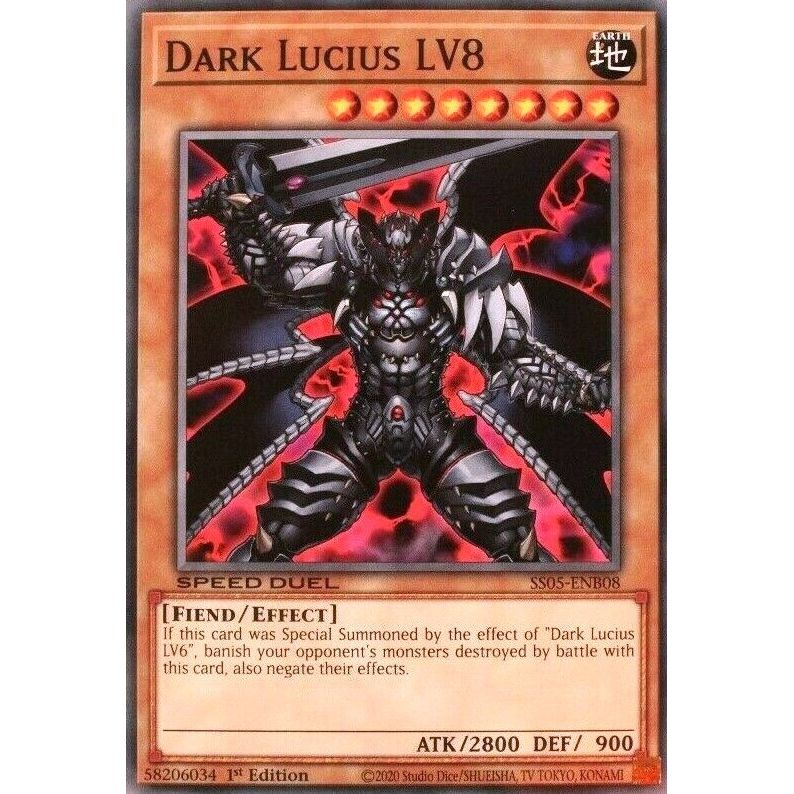 Image for Dark Lucius LV8 (SS05-ENB08) (SS05) - YuGiOh