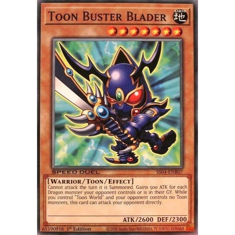 Image for Toon Buster Blader (SS04-ENB07) (SS04) - YuGiOh