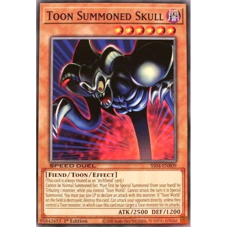 Image for Toon Summoned Skull (SS04-ENB09) (SS04) - YuGiOh