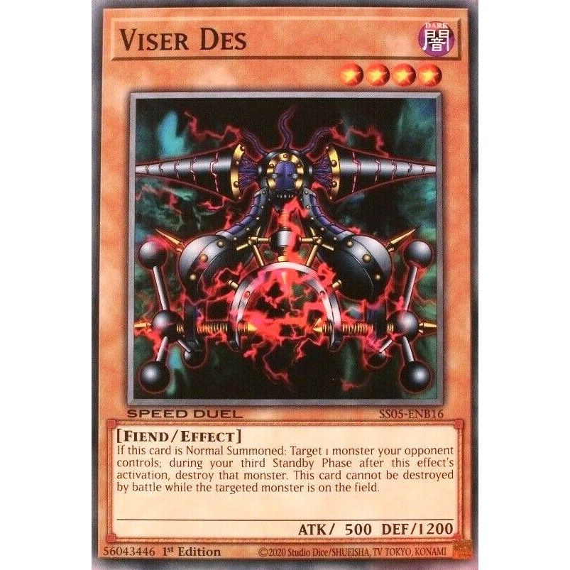 Image for Viser Des (SS05-ENB16) (SS05) - YuGiOh
