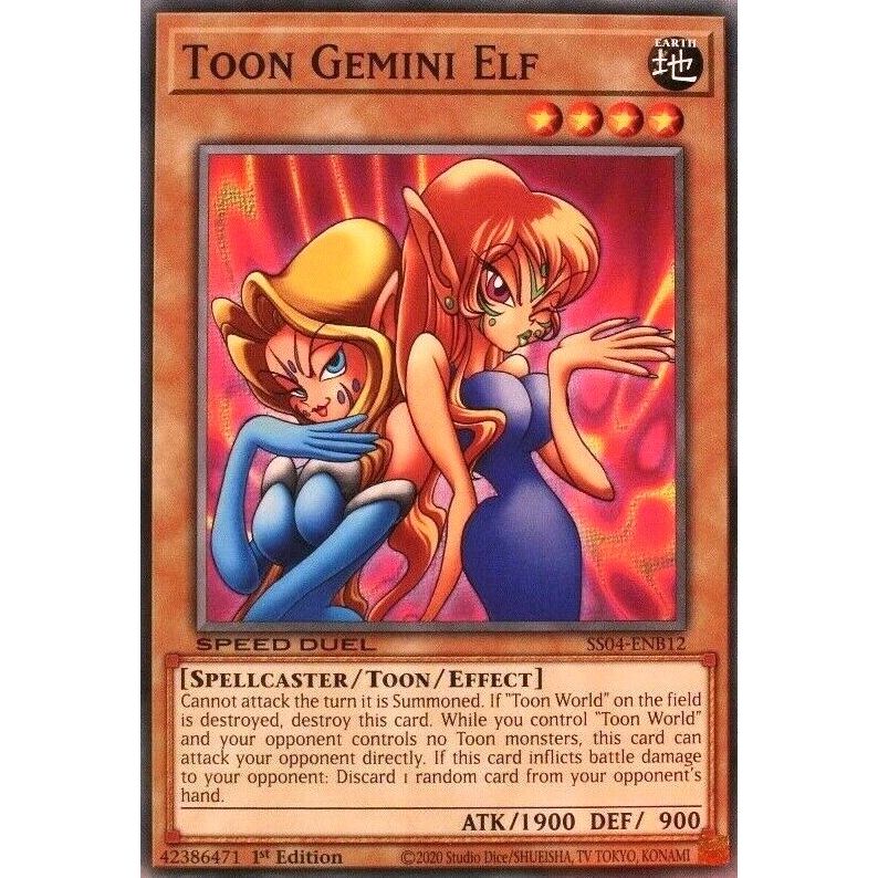 Image for Toon Gemini Elf (SS04-ENB12) (SS04) - YuGiOh