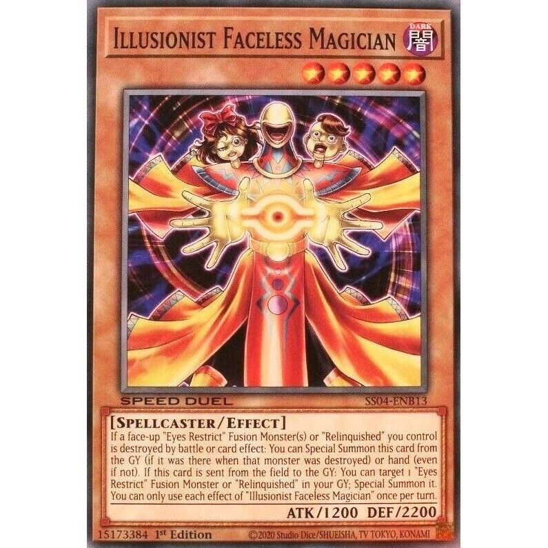 Image for Illusionist Faceless Magician (SS04-ENB13) (SS04) - YuGiOh