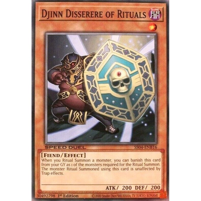 Image for Djinn Disserere of Rituals (SS04-ENB16) (SS04) - YuGiOh