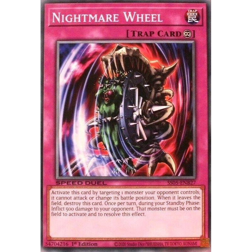 Image for Nightmare Wheel (SS05-ENB27) (SS05) - YuGiOh