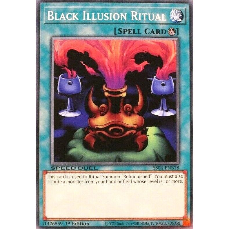 Image for Black Illusion Ritual (SS04-ENB18) (SS04) - YuGiOh