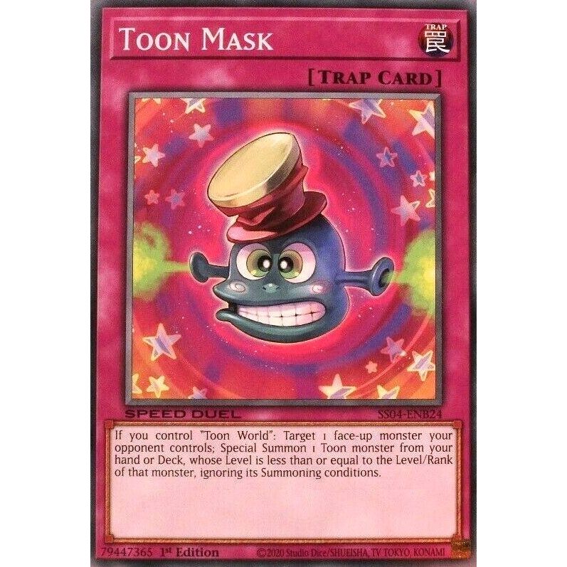 Image for Toon Mask (SS04-ENB24) (SS04) - YuGiOh