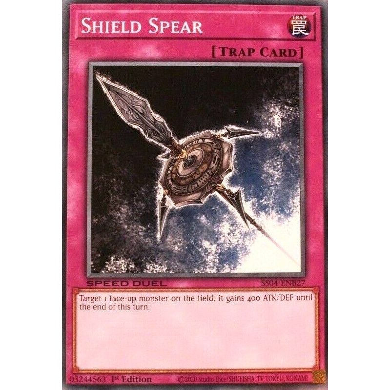 Image for Shield Spear (SS04-ENB27) (SS04) - YuGiOh