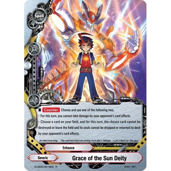 Image for Grace of the Sun Deity (S-UB05/0019EN) (S-UB05) - Future Card BuddyFight
