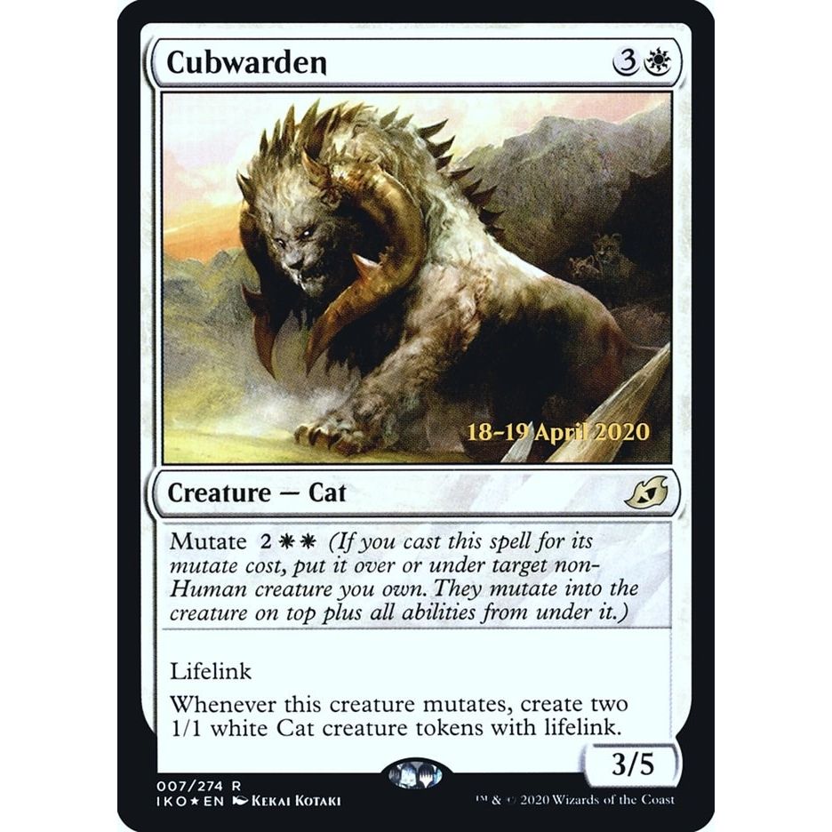 Image for Cubwarden (7) (PRE) - Magic: The Gathering
