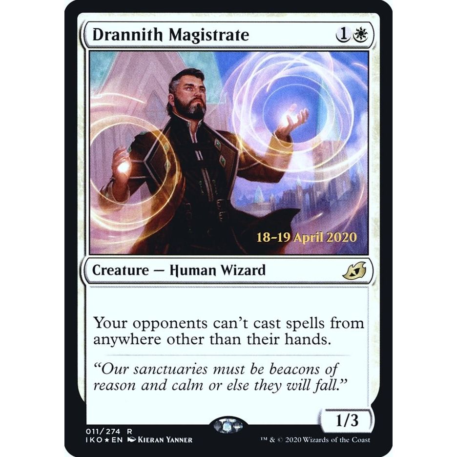 Image for Drannith Magistrate (11) (PRE) - Magic: The Gathering