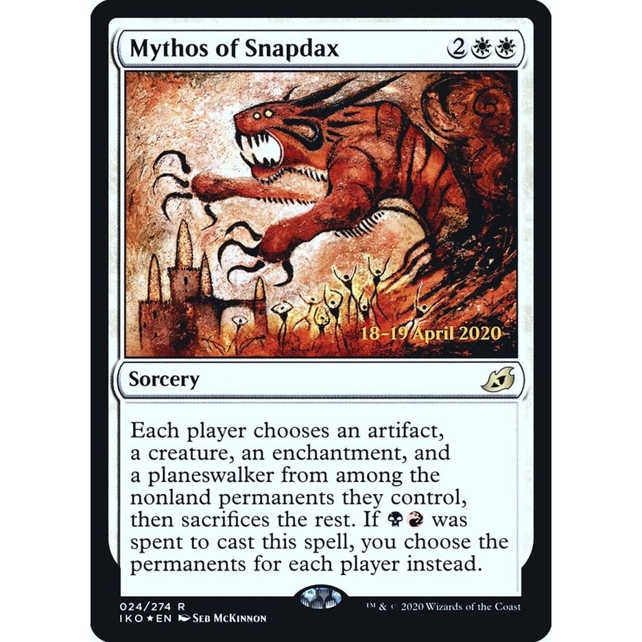 Image for Mythos of Snapdax (24) (PRE) - Magic: The Gathering