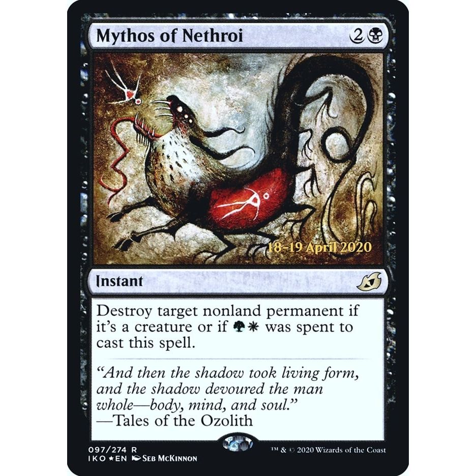 Image for Mythos of Nethroi (97) (PRE) - Magic: The Gathering