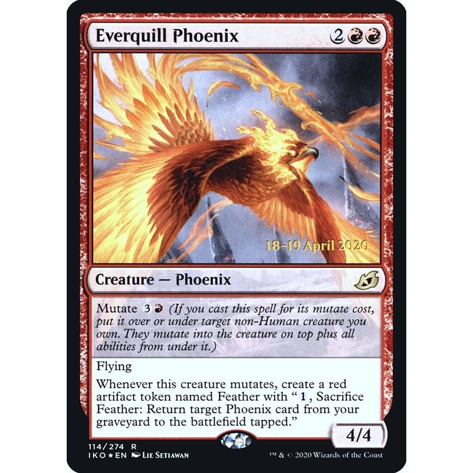 Image for Everquill Phoenix (114) (PRE) - Magic: The Gathering