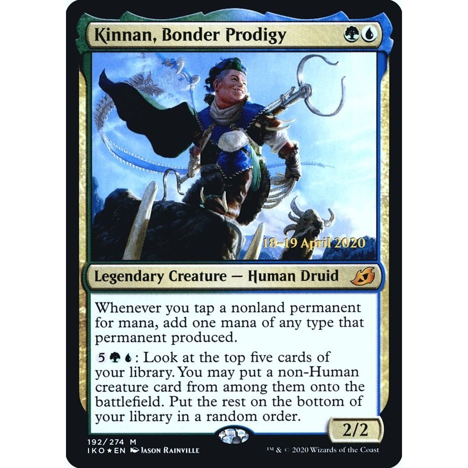 Image for Kinnan, Bonder Prodigy (192) (PRE) - Magic: The Gathering