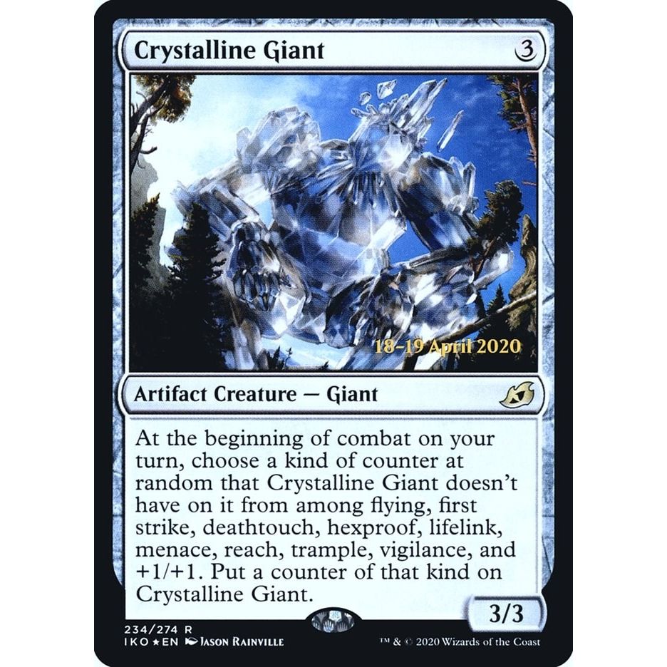 Image for Crystalline Giant (234) (PRE) - Magic: The Gathering