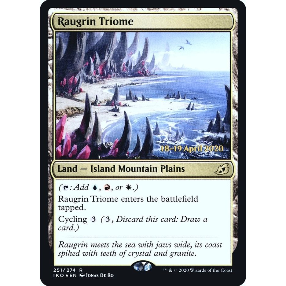 Image for Raugrin Triome (251) (PRE) - Magic: The Gathering