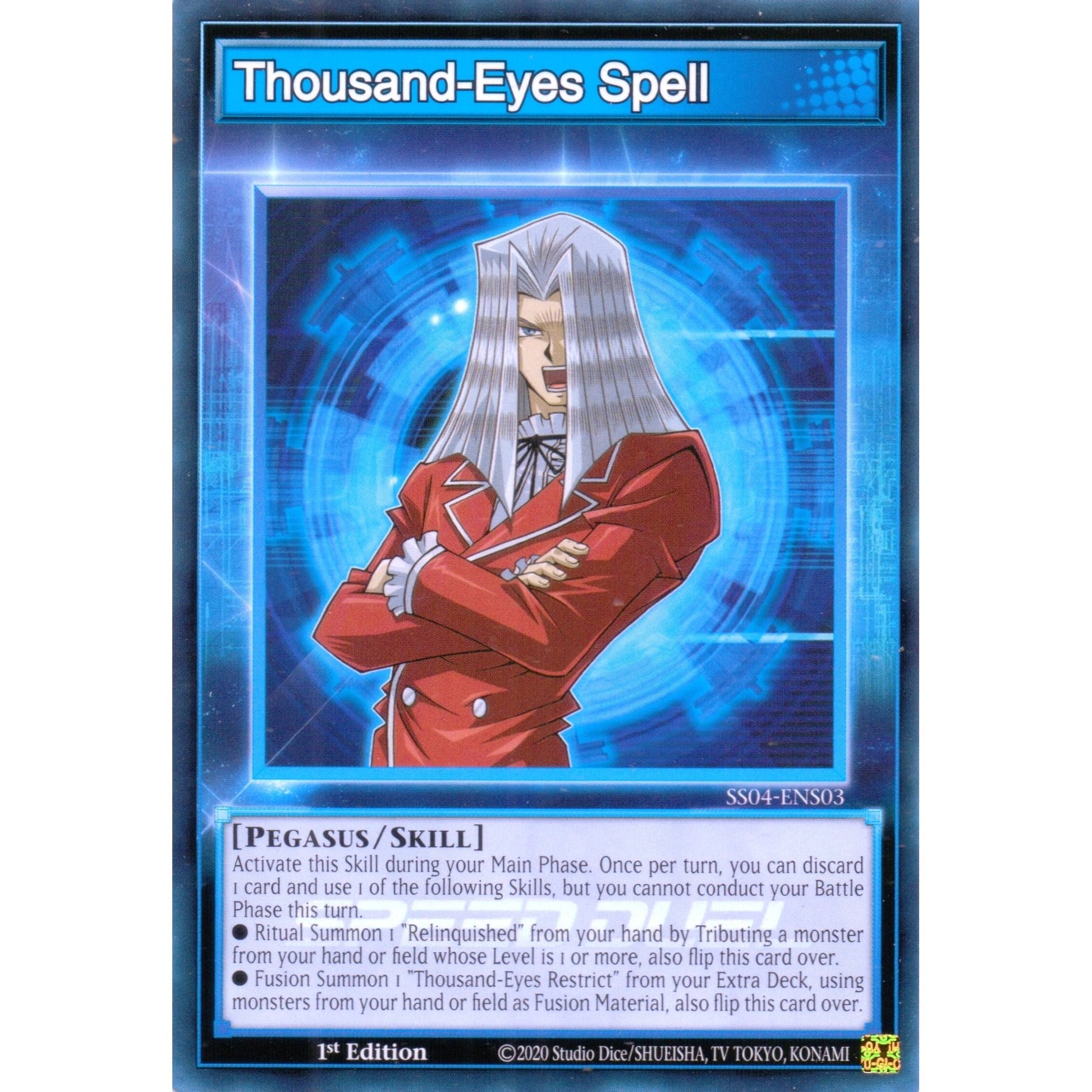 Image for Thousand-Eyes Spell (SS04-ENS03) (SS04) - YuGiOh