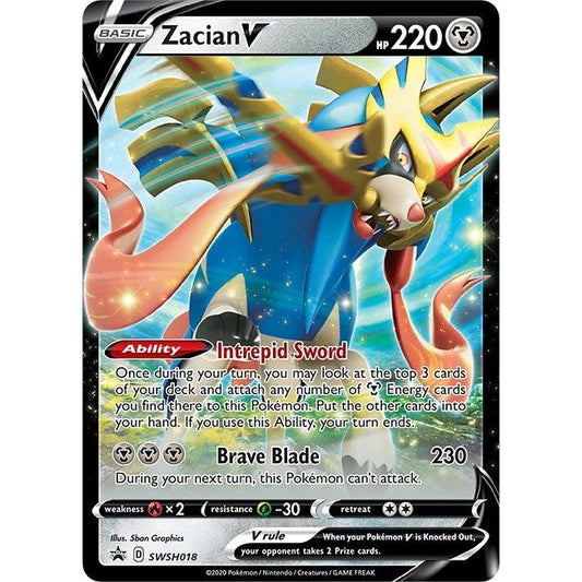 Image for Zacian V - SWSH018 (SWSH018) (SWSD) - Pokemon
