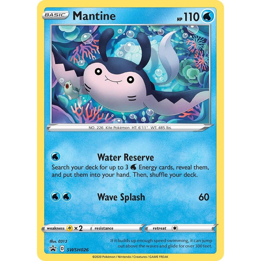 Image for Mantine - SWSH026 (SWSH026) (SWSD) - Pokemon