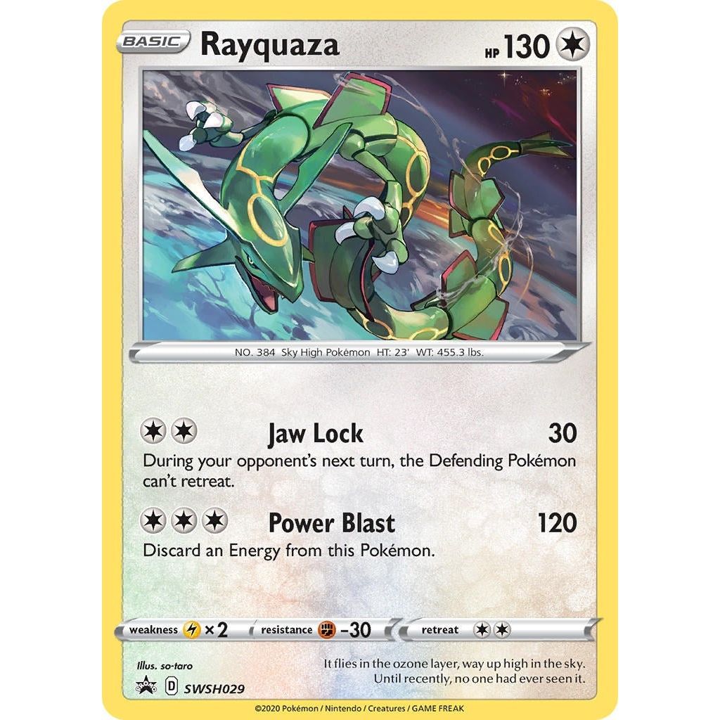 Image for Rayquaza - SWSH029 (SWSH029) (SWSD) - Pokemon
