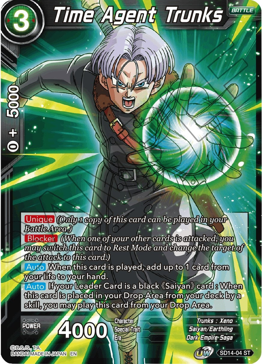 Image for Time Agent Trunks (SD14-04) (DBS-B10) - Dragon Ball Super: Masters