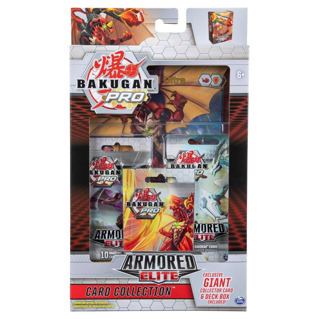 Image for Bakugan: Deluxe Armored Elite Card Collection with Exclusive Jumbo Foil Dragonoid Ultra Collector Card - Bakugan TCG