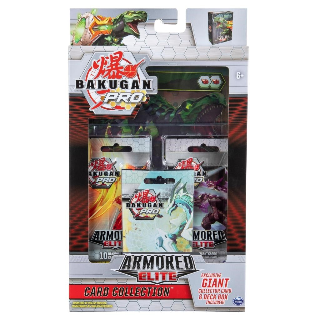 Image for Bakugan: Deluxe Armored Elite Card Collection with Exclusive Jumbo Foil Trox Ultra Collector Card - Bakugan TCG