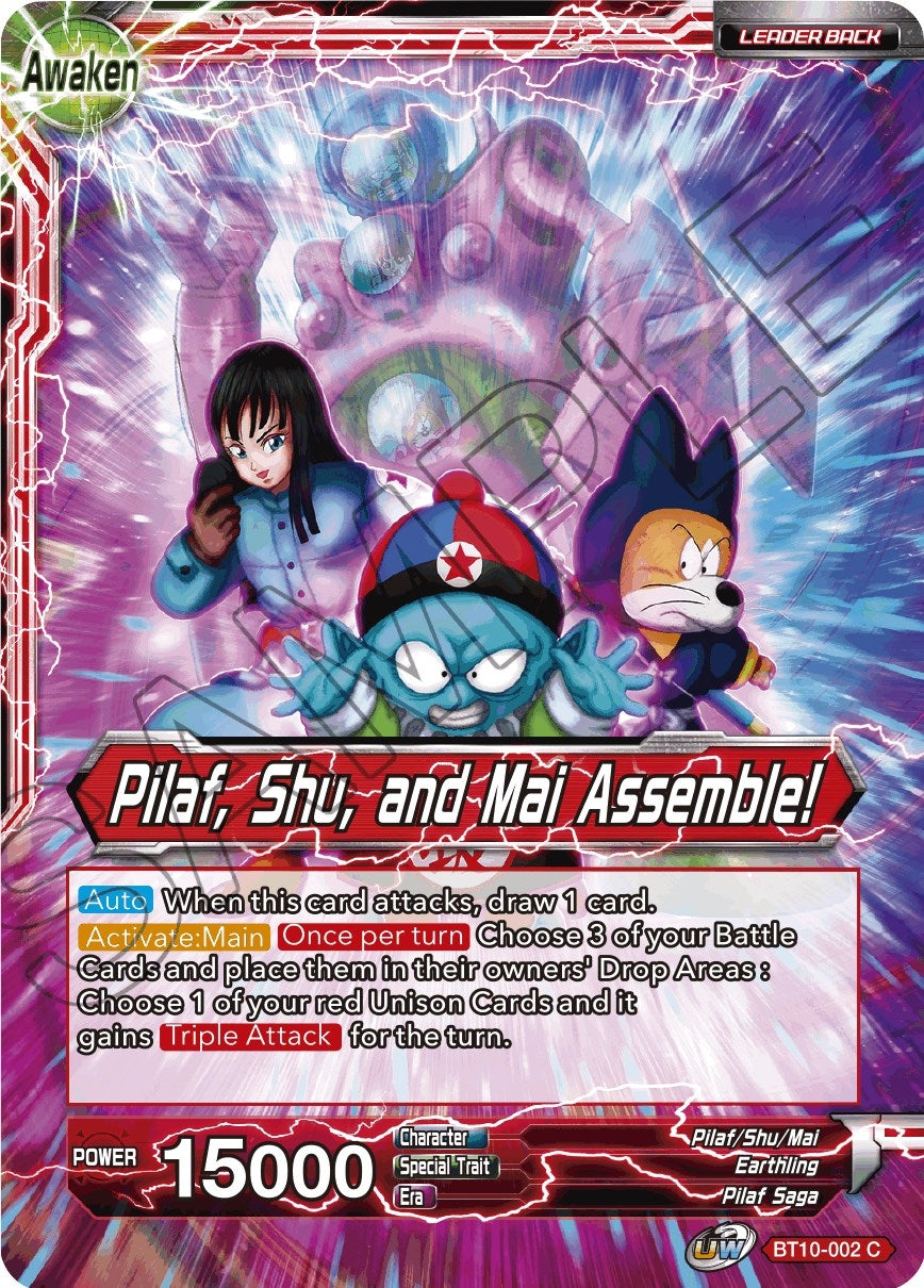 Image for Pilaf // Pilaf, Shu, and Mai Assemble! (BT10-002) (DBS-B10) - Dragon Ball Super: Masters