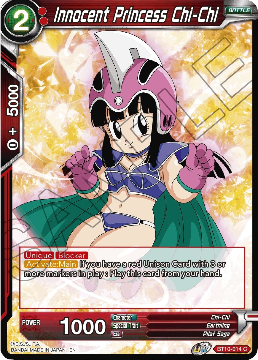 Image for Innocent Princess Chi-Chi (BT10-014) (DBS-B10) - Dragon Ball Super: Masters