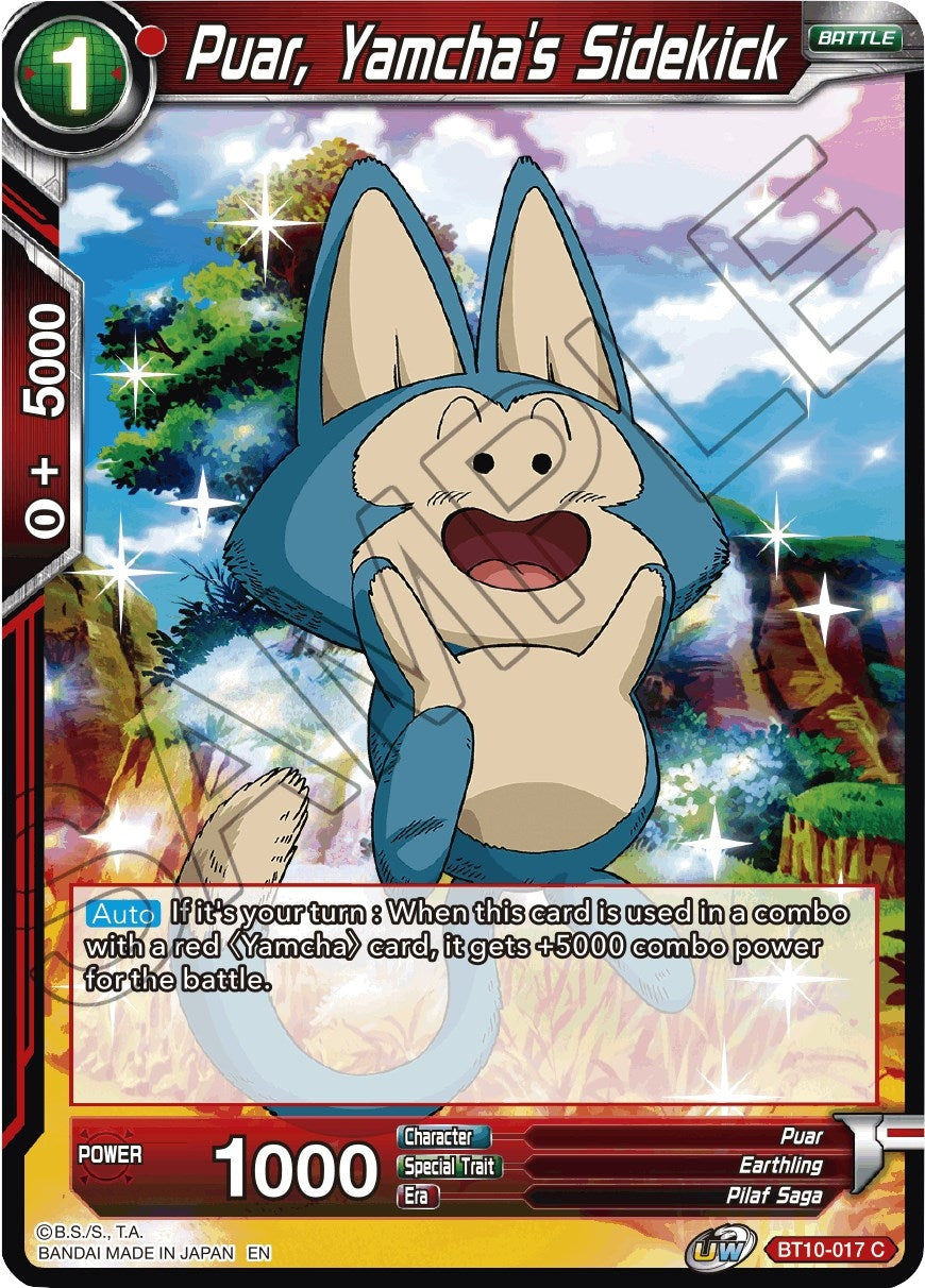 Image for Puar, Yamcha's Sidekick (BT10-017) (DBS-B10) - Dragon Ball Super: Masters