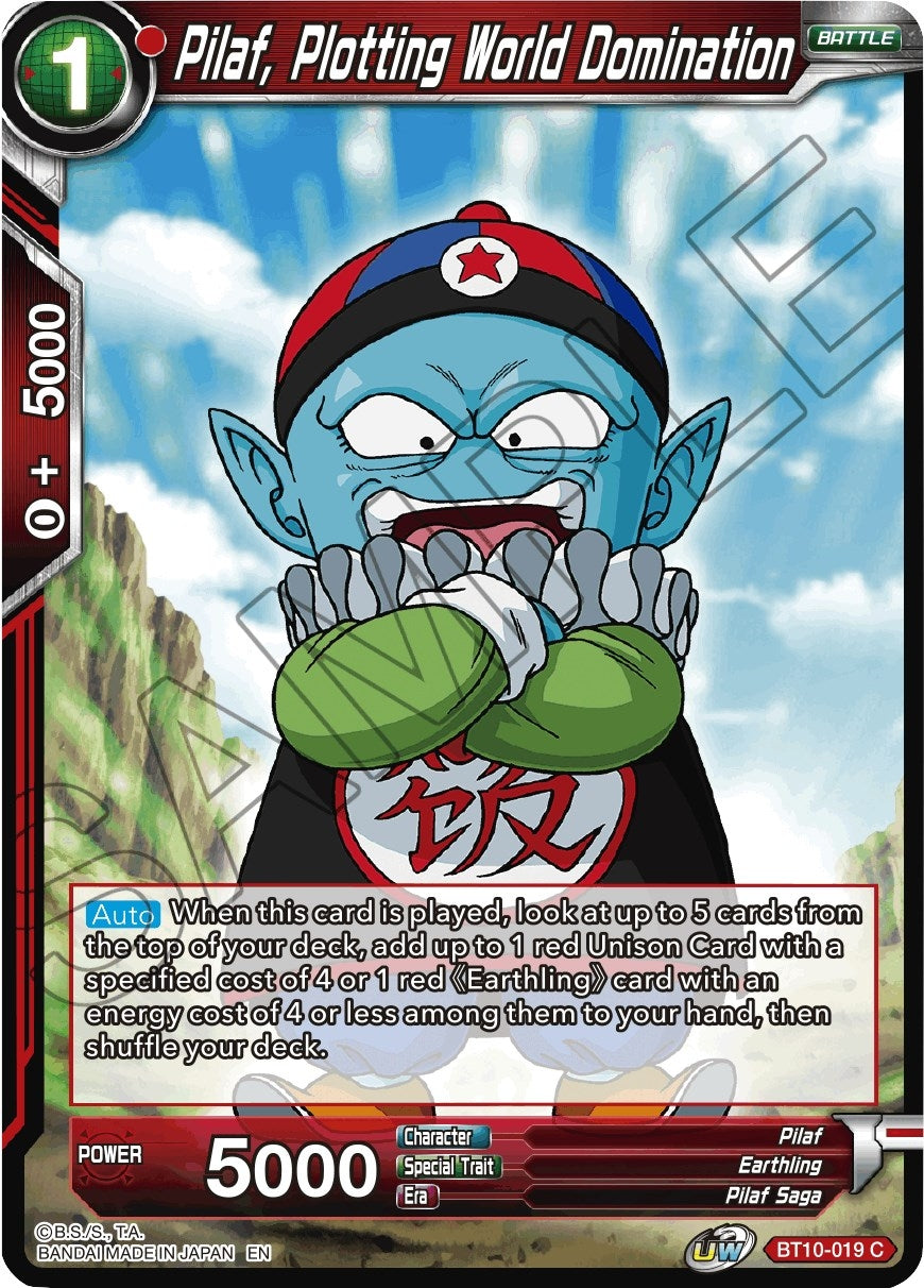 Image for Pilaf, Plotting World Domination (BT10-019) (DBS-B10) - Dragon Ball Super: Masters