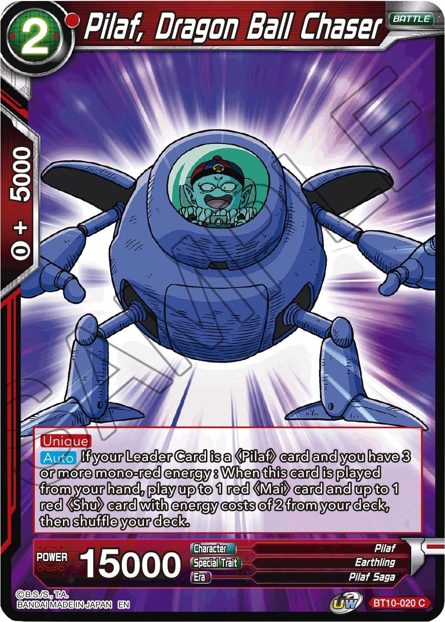 Image for Pilaf, Dragon Ball Chaser (BT10-020) (DBS-B10) - Dragon Ball Super: Masters